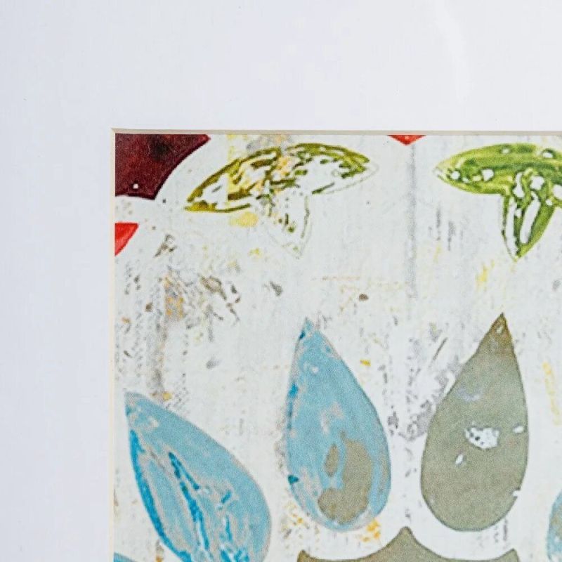Cuadros Marco Blaco Estampado 53X4X53 - Conjunto de dos cuadros de marco color blanco con dibujo estampado de tonos azules, grises, rojo y beis         ✓ Material: madera de ayous - cristal - papel         ✓ Medidas: 53 x 4 x 53 cm.         ✓ Uso: decoración        ✓ Material: madera de ayous        ✓ Modelo: estampado        ✓ Pieza: cuadro con marco        ✓ Surtido: 2/modelos - 179,91 €