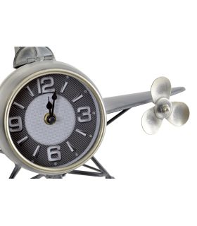 Reloj Sobremesa Avion Metal Cristal 37X21X15 https://regaloscircus.com