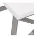 Mueble Consola Acdel Blanca Patas Metal Plata 120x40x80 - Mueble consola de madera color blanca con patas metálicas plateadas.✓ Materiales: dm, metal. ✓ Colores: blanco, plata. ✓ Medidas: 120x40x80 cm.Referencia: 17056 - 249,00 €