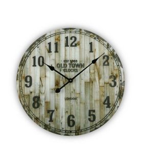 Reloj Cristal Redondo Grady Marrón Imitación Madera 57x4x57 - Reloj de cristal redondo de cristal color marrón imitación madera.✓ Material: cristal.✓ Color: marrón.✓ Altura: 57 cm.✓ Ancho: 57 cm.✓ Profundidad: 4 cm.✓ Peso: 2,5 kg.Referencia: 19092 - 29,00 €